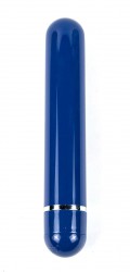 Синий вибратор The Modest One - 14,5 см.