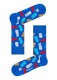 Носки унисекс Logs Sock с принтом в виде бревнышек Happy socks