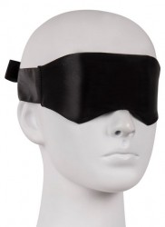 Черная маска без прорезей Blindfold