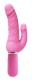 Розовый вибратор Levina Double Penis - 21,5 см.