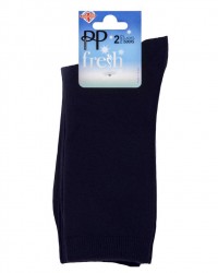 Однотонные антибактериальные носки (2 пары в упаковке) Pretty Polly