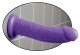 Фиолетовый фаллоимитатор с присоской 8 Dillio - 21,6 см.