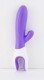 Вибратор с клиторальным стимулятором Nimble - 18 см.