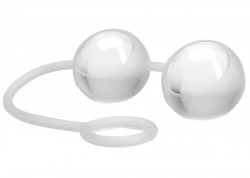 Стеклянные вагинальные шарики Climax Kegels Ben Wa Balls with Silicone Strap