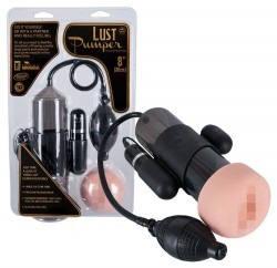 Помпа для пениса с насадкой-вагиной Lust Pumper