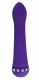 Фиолетовый вибратор Bliss Caressing Vibe - 14,2 см.