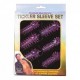 Набор из 6 розовых закрытых насадок с шипами Tickler Jelly Sleeve Set