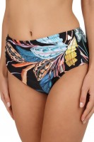 Высокие плавки с узором в виде разноцветных листьев Felina Высокие плавки с узором в виде разноцветных листьев Felina