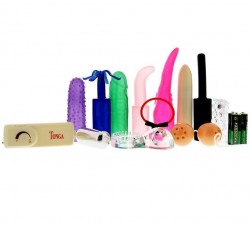 Яркий вибронабор Sex Toy Kit Multi Colors