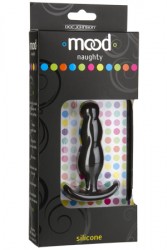 Анальная пробка Mood NAUGHTY-3 для ношения - 8,5 см.