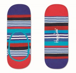 Носки-следки Multi Stripe Liner Sock в полоску Happy socks