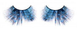 Голубые ресницы-перья Baci