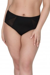 Высокие трусики из микрофибры и сетки Akcent