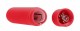 Красная вибропуля Speed Bullet - 9,3 см.