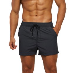 Темно-серые мужские пляжные шорты Romeo Rossi