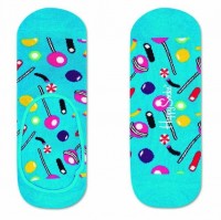 Носки-следки унисекс Candy Liner Sock с леденцами Happy socks