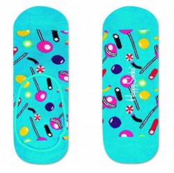 Носки-следки унисекс Candy Liner Sock с леденцами Happy socks