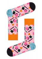 Носки унисекс Nineties Sock с геометрическими фигурами Happy socks