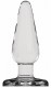 Анальный стимулятор Bottom Line 6 Model 1 Glass - 15,5 см.