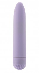 Фиолетовый вибромассажер First Time Mini Vibe - 11,5 см.
