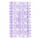 Фиолетовая насадка на пенис с шипиками и шишечками Basicx Tpr Sleeve Purple