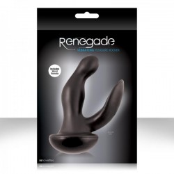 Черный анальный вибратор Renegade Pleasure Rocker