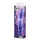 Фиолетовый вибратор Light Up 100 Rhythms Vibe - 19 см.