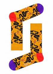 Носки унисекс Snake Sock со змеями Happy socks