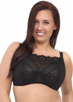 Бюстгальтер-топ с сетчатыми мягкими чашками и гипюром поверх Akcent Бюстгальтер-топ с сетчатыми мягкими чашками и гипюром поверх Akcent