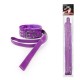 Фиолетовый ошейник на поводке с ручкой-петлей