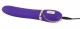 Фиолетовый вибромассажер для точки G Glam Up Purple Gr - 22 см.