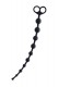 Черные анальные бусы Cephei - 33,5 см.
