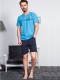Мужской трикотажный комплект с шортами Vienetta