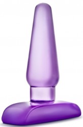 Фиолетовая анальная пробка Eclipse Pleaser Small - 10,8 см.