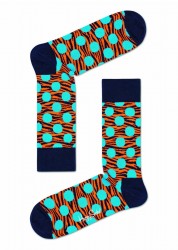 Носки унисекс Tiger Dot Sock тигровой расцветки Happy socks