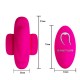 Розовый клиторальный вибратор для ношения в трусиках Fairy Boat Ii с пультом ДУ