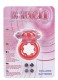 Красное эрекционное кольцо Tongue Clitoral Probe And Nubby Cockring