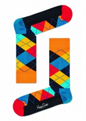 Яркие носки унисекс Argyle Sock Happy socks