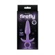 Фиолетовая анальная пробка Firefly Prince Medium - 12,7 см.