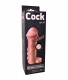 Фаллоудлинитель с кольцом Cock size M - 15 см.