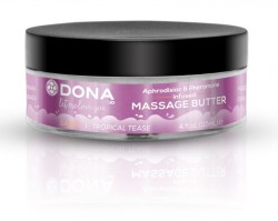 Увлажняющий массажный крем-масло Dona Sassy Tropical Tease - 115 мл.