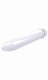 Белый классический вибратор Le Reve Slimline White - 17,1 см.
