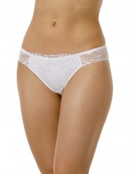 Трусики-бразилиана с эластичным кружевом Lengy