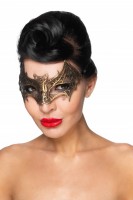 Золотистая карнавальная маска "Сириус" Сумерки богов