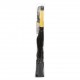 Черная плеть с желтой рукоятью Boundless Flogger - 69,25 см.