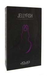 Клиторальный вибратор в форме фиолетовой медузы JOJO Jellyfish 10,2 см.