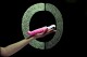 Водонепроницаемый нежно-розовый вибратор Patchy Paul G5 - 23 см.