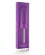 Фиолетовая шлёпалка Leather Gap Paddle - 35 см.