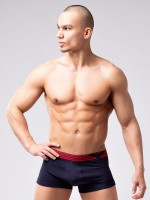 Мужские укороченные боксеры из мягкого хлопкового трикотажа Opium