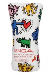 Мастурбатор-туба Keith Haring Soft Tube Cup